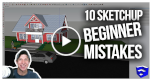beginners mistake in sketchup